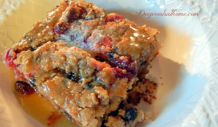 breakfast bread with oats