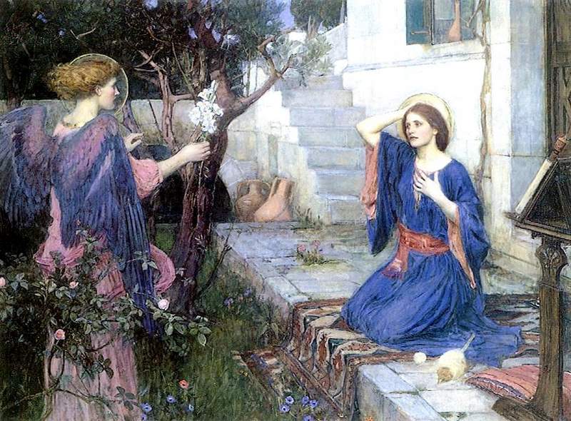the annunciation to Mary