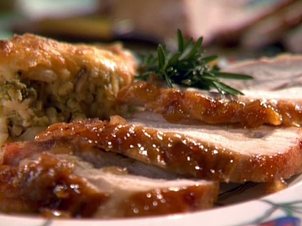 Slow Roasting, Succulent, Stress-Free Turkey For Dummies slow roasted slices with gravy.