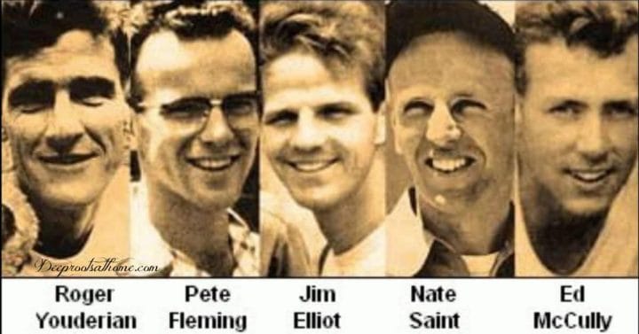 The "Auca Martyrs": Their Lives Were Like Bright, Short-Lived Flames. jim elliott, nate saint, roger youderian, pete fleming, ed Mccully