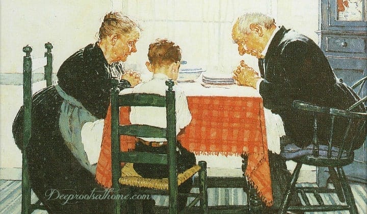 Longing for The Good Ol' Days: When Life Was Simpler Norman Rockwell painting