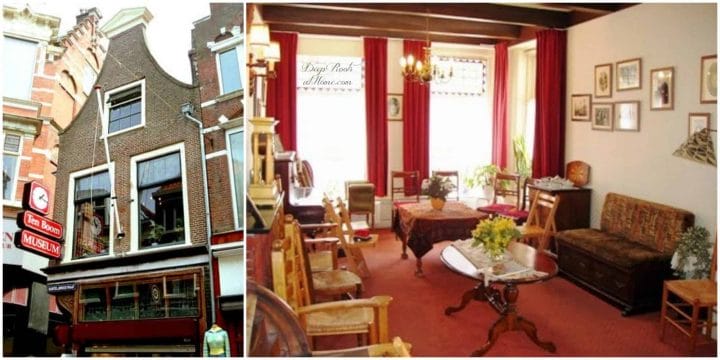 The ten Boom's living room parlor in Haarlem, Netherlands