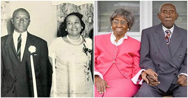 Herbert and Zelmyra's Choice Secrets Of Successful & Long Marriage. Herbert and Zelmyra Fisher when married and 85 years later