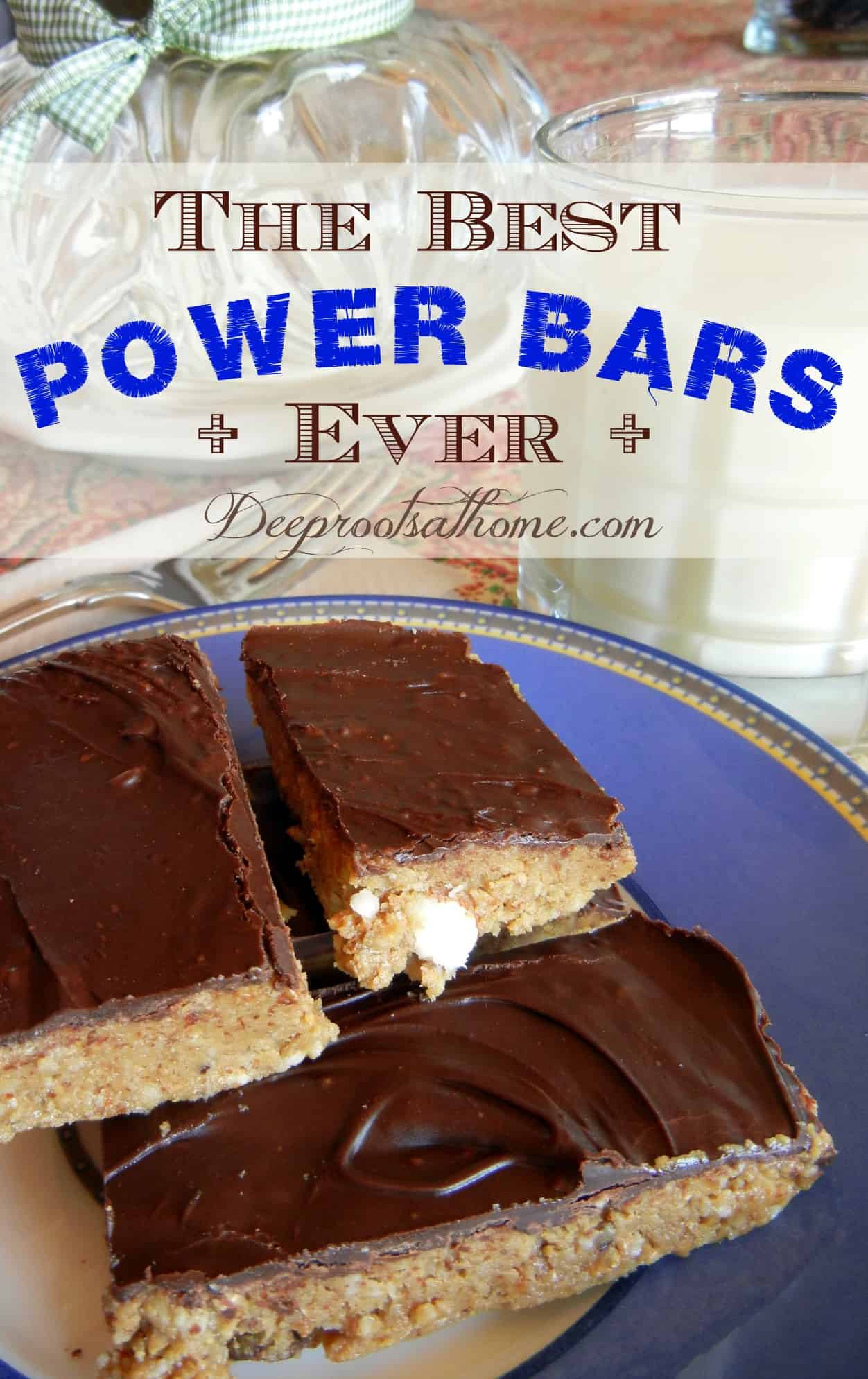 The Best Power Bars Ever ~ A Whole Foods Snack!, a protein-rich power bar for snack, dessert or sweet treat 