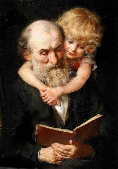 The Father/Daughter Relationship & What a Mom Can Do to Facilitate It. Knut Ekwall painting