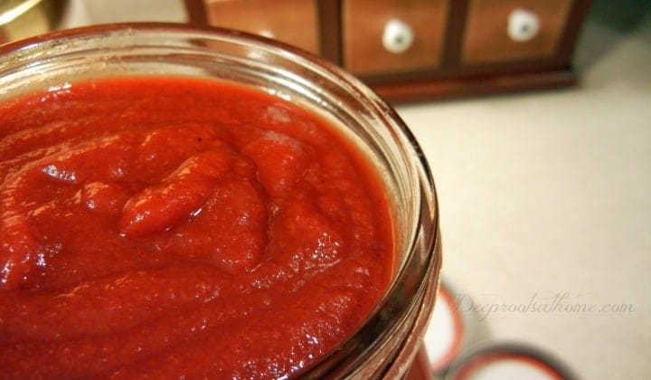 Fabulous 10 Minute Ketchup: Skip the GMOs, HF Corn Syrup & Additives. Homemade ketchup that tastes as good or better than store bought!