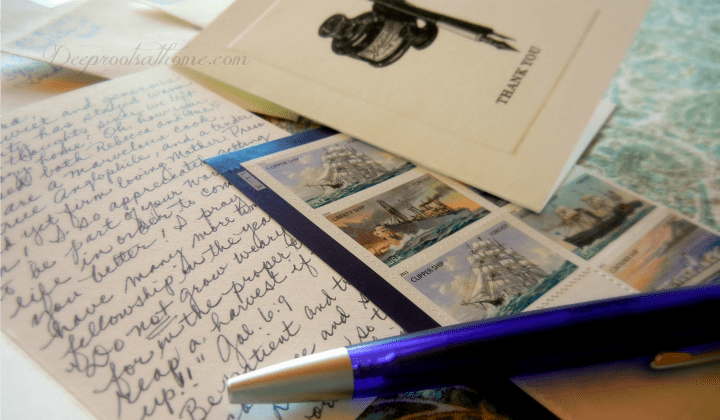 Why Not Resurrect The Lost Art Of The Hand-Written Note. letter-writing