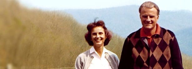  young Ruth and Billy Graham