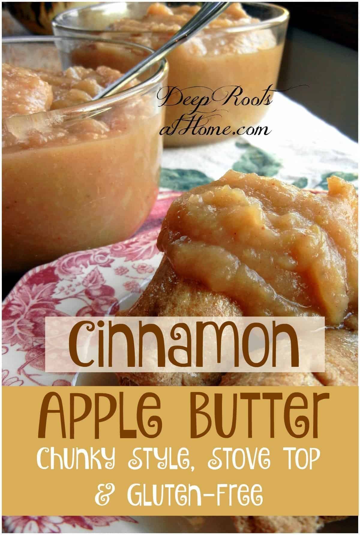 Cinnamon Apple Butter: Old-Fashioned Chunky Style & Gluten-Free. braided loaf with apples