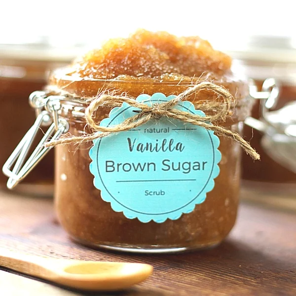 6 Frugal and Cool Last Minute Gifts You Can Make Yourself. vanilla brown sugar body scrub, homemade gift