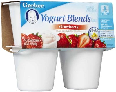 Which Is Worse: White Refined Sugar or the Additive Aspartame? Gerber Baby Yogurt blends