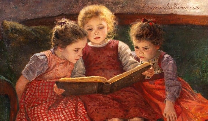 Raising girls with good books