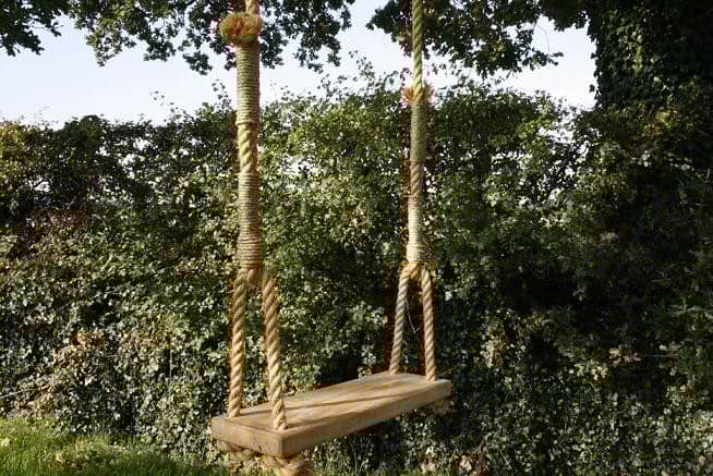 10 Garden Elements With Big Impact tree swing,