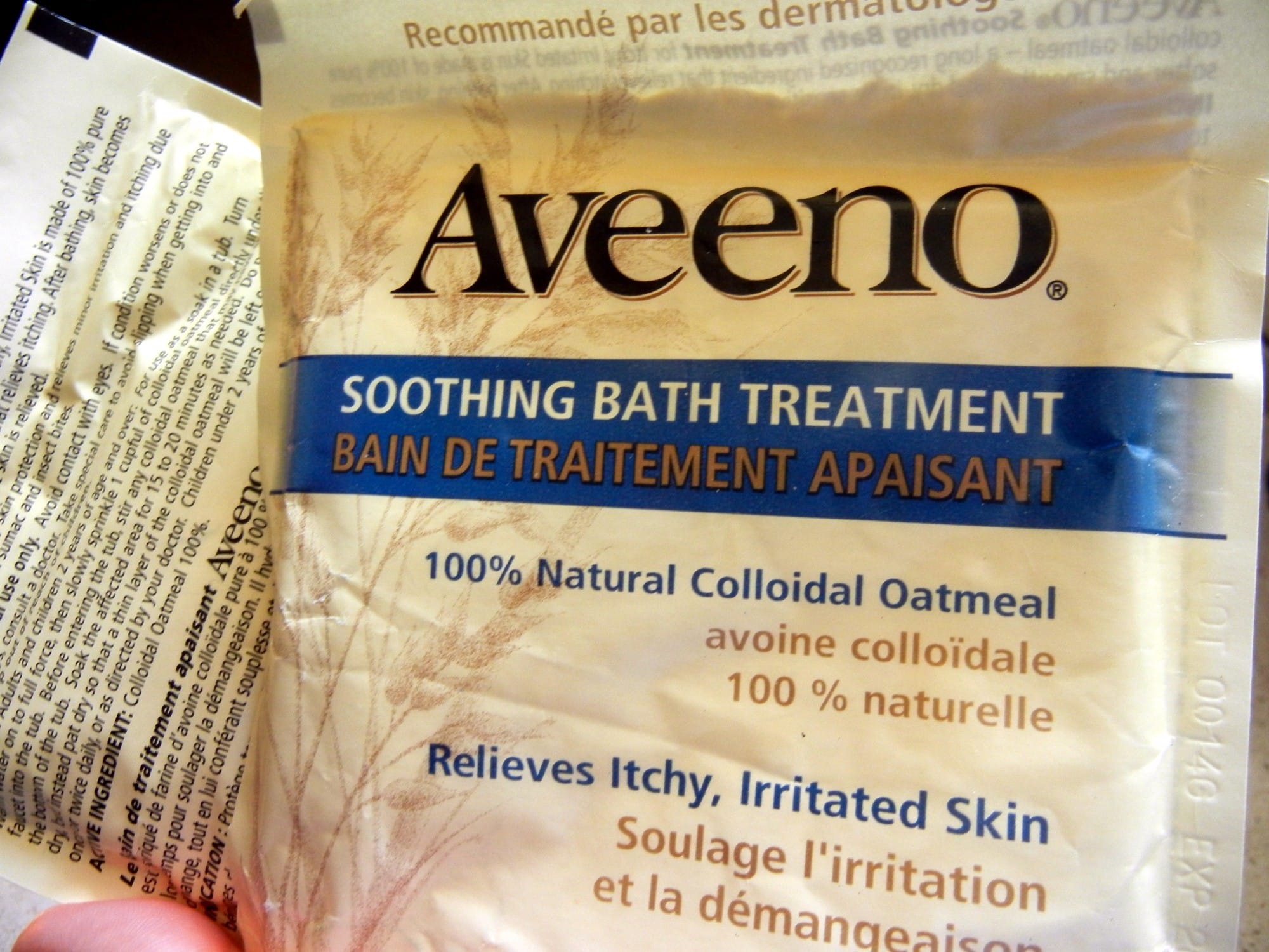Poison Ivy: 6 Tried & True Remedies For The Hated Weed Aveeno oatmeal bath