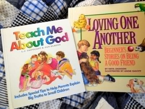 Character-Building Book Resources For Raising Boys, books for children Teach Me About God, and Loving One Another
