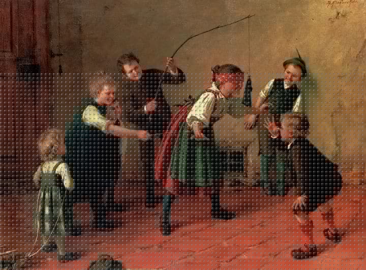 Teach Our Daughters The Difference Henry Brooker, Blind Man's Bluff