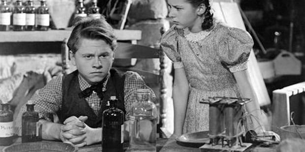 Introducing Young Children To Classic Films That Will Inspire Their Hearts. Mickey Rooney, character-building movie, Family movie night, classic film, 1940, rated PG