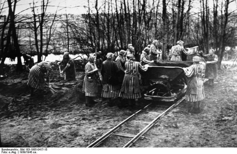 Ravensbruck concentration camp, Germany, Corrie ten Boom