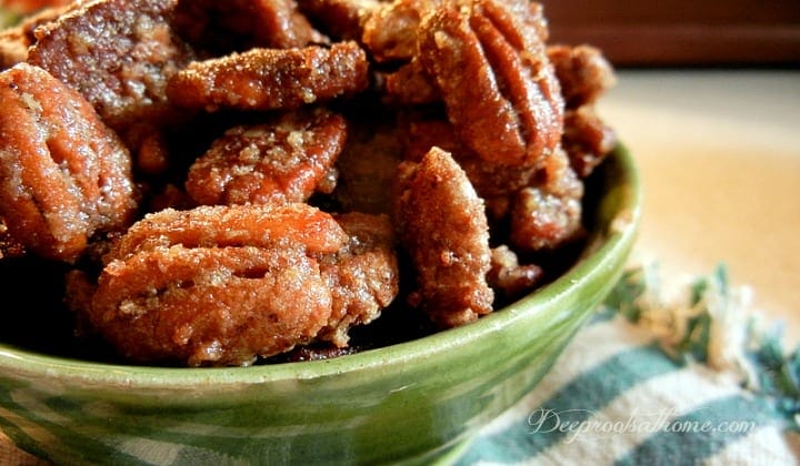 Tammy's Homemade Crispy, Spicy, Sugared Pecans & Keto Option. Tammy's candied pecans