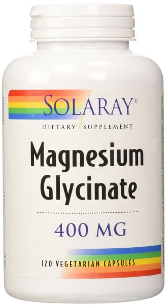 A bottle of magnesium glycinate