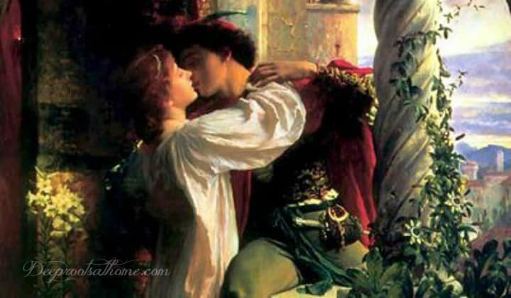 Why I'm Still Romancing My Man At 60-Something. Romeo and Juliet, kissing