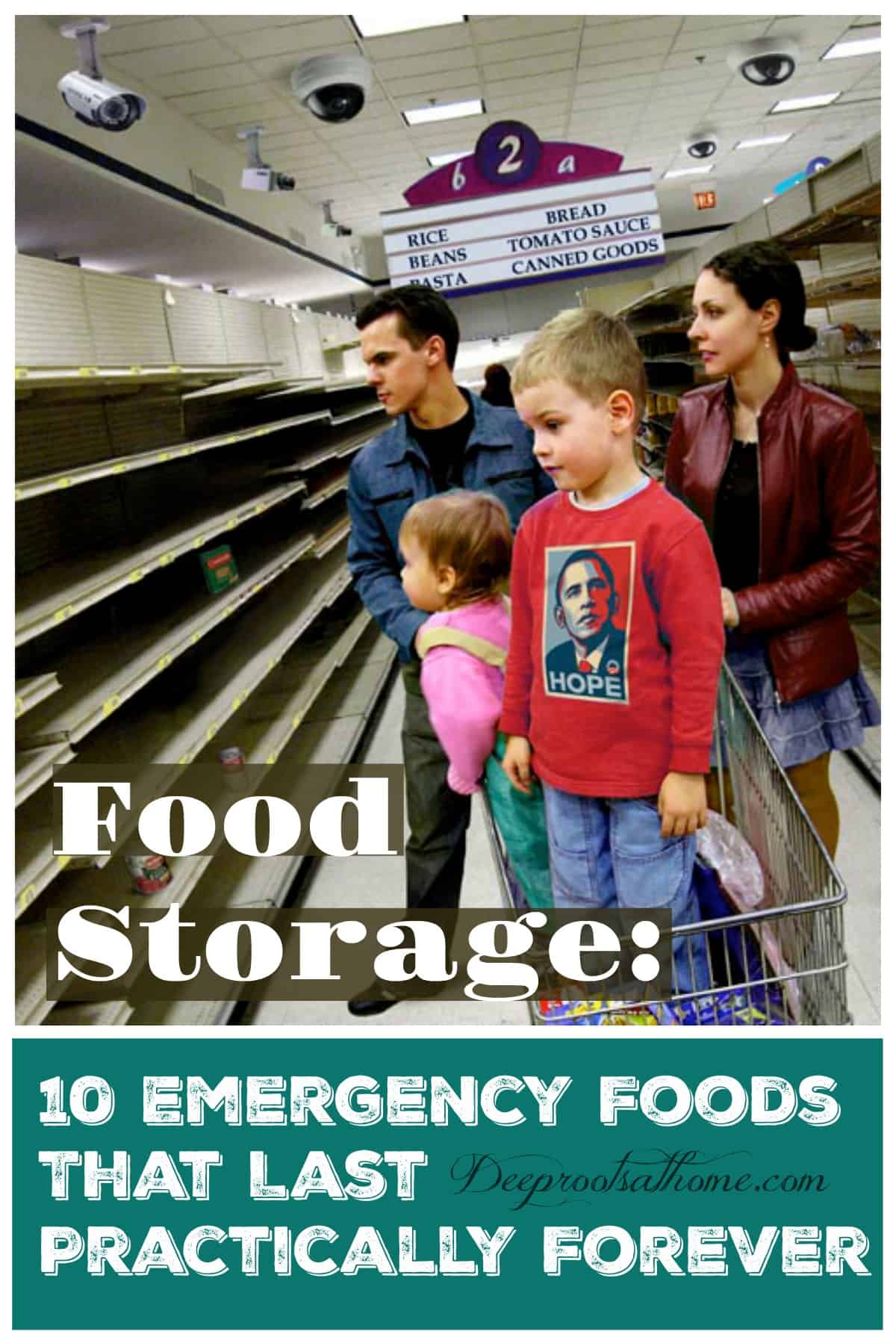 Food Storage: 10 Emergency Foods That Last Practically Forever