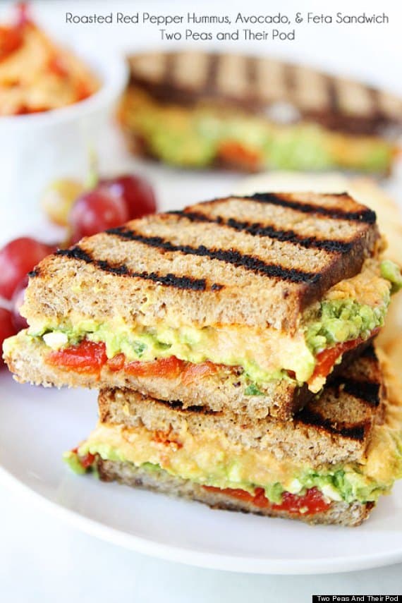 Avocados: Fabulous Ketogenic Recipes & 19 Health Benefits replacement for meat in a panini