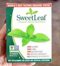 Make Your Own {Non-Processed} Stevia Extract {& Why I Do It}. SweetLeaf stevia powder