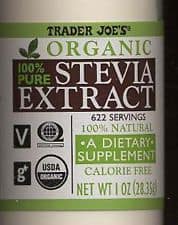 Make Your Own {Non-Processed} Stevia Extract {& Why I Do It}. Trader Joe's 100% powdered sweetener