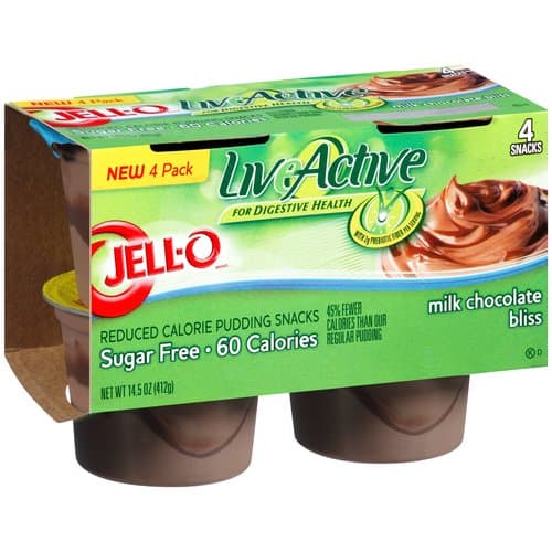 50+ Aspartame-Containing Products To Avoid. Jello pudding snacks 