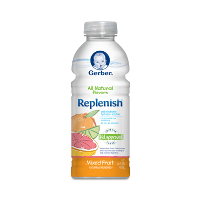 50+ Aspartame-Containing Products To Avoid. Gerber Replenish, for kids, 