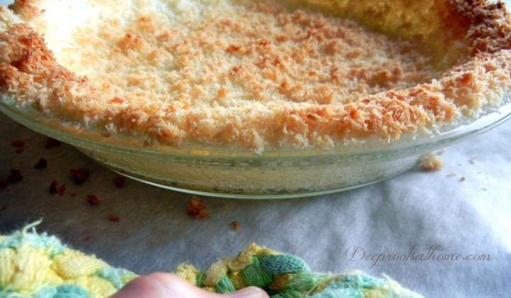 easy coconut pie crust