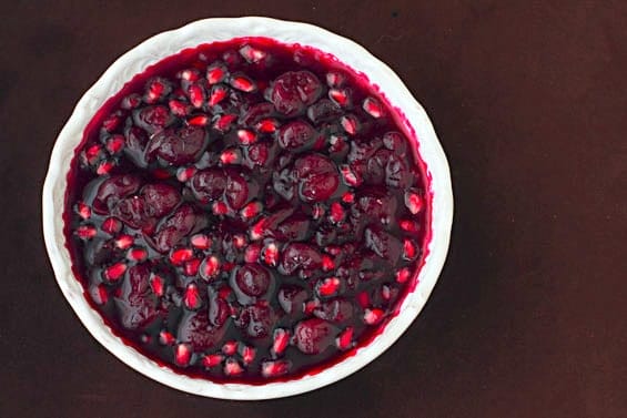 Cranberry-Pomegranate Sauce {Gimme Some Oven}