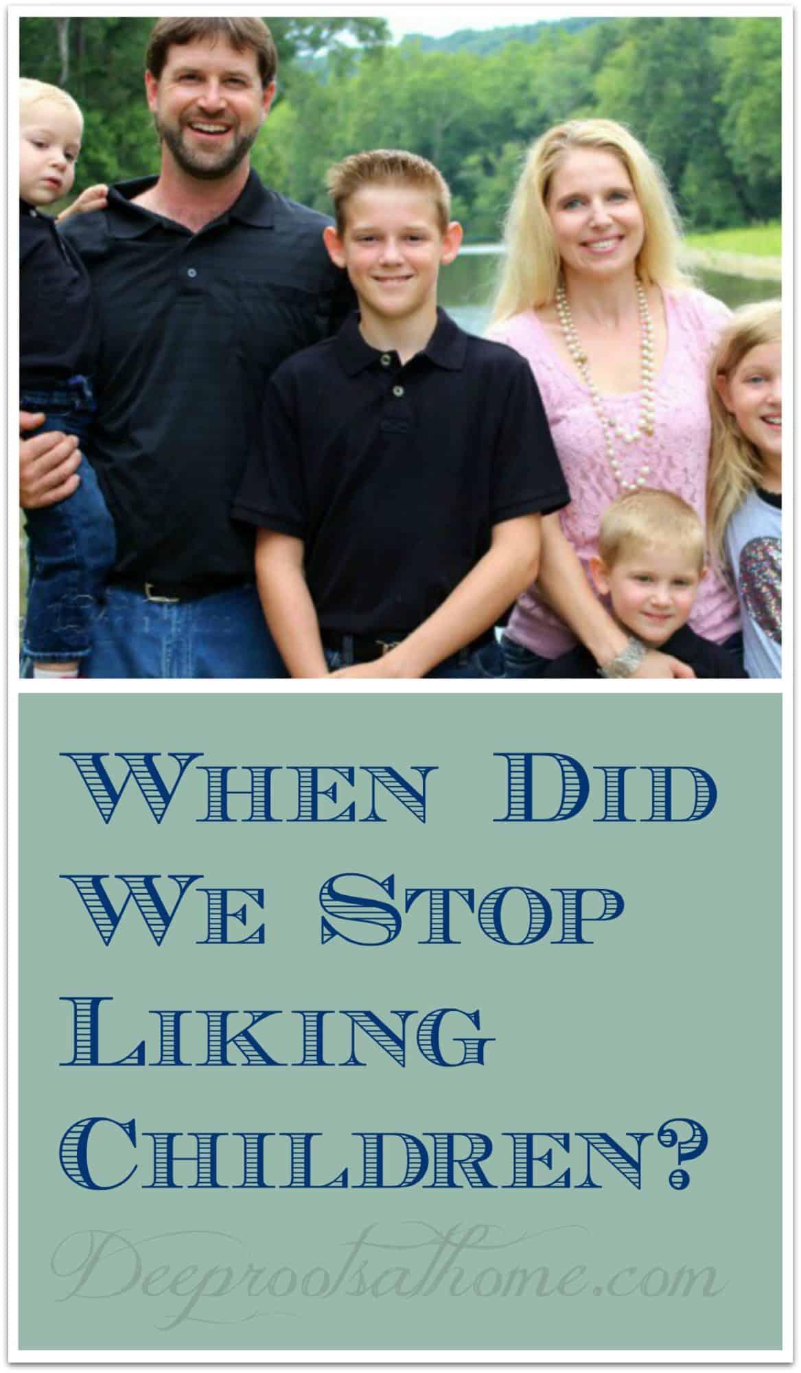 When Did We Stop Liking Children? The Platt family Pin Image