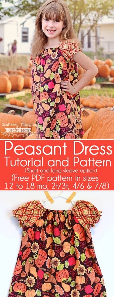 Lillian Weber's Basic Peasant Dress Pattern & Her Wonderful Story. girls dress