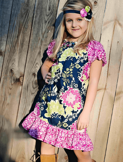 Lillian Weber's Basic Peasant Dress Pattern & Her Wonderful Story. handmade dress