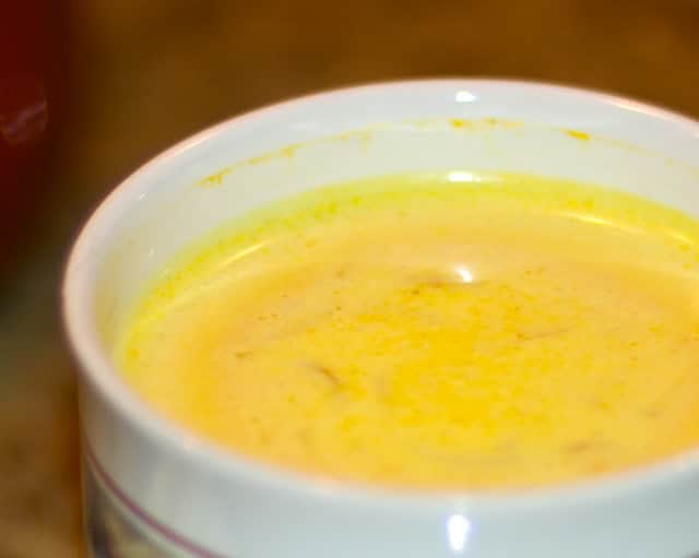 How To Make {& Use} Highly Bioavailable Turmeric Golden Paste. Turmeric honey milk with turmeric golden paste added