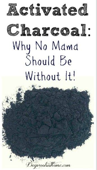 Activated Charcoal: Why No Mama Should Be Without It. Charcoal powder