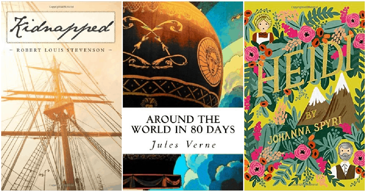 60 Titles For the Well-Rounded Children's Bookshelf. 60 Titles For the Well-Rounded Children's Bookshelf. Heidi, Kidnapped, and Around the World in 80 Days