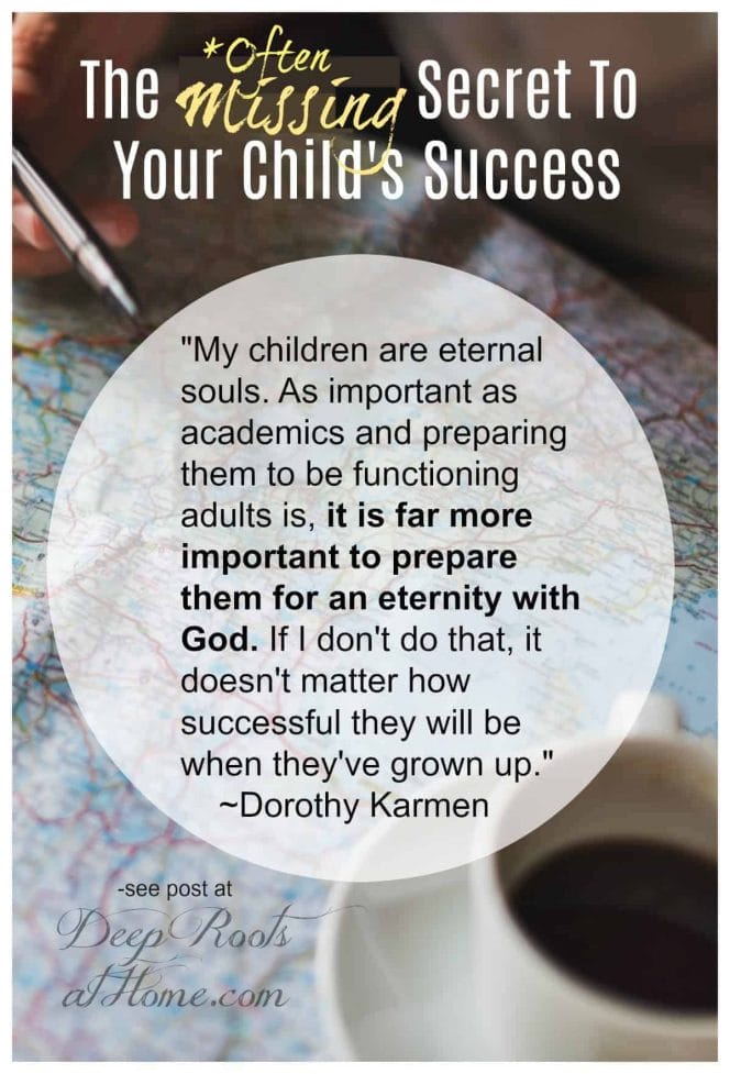 Designing a road map for the most important kind of success for our children. Pin image