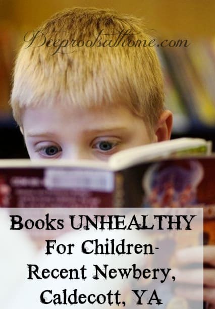 Books Unhealthy For Children- Recent Newbery, Caldecott, YA