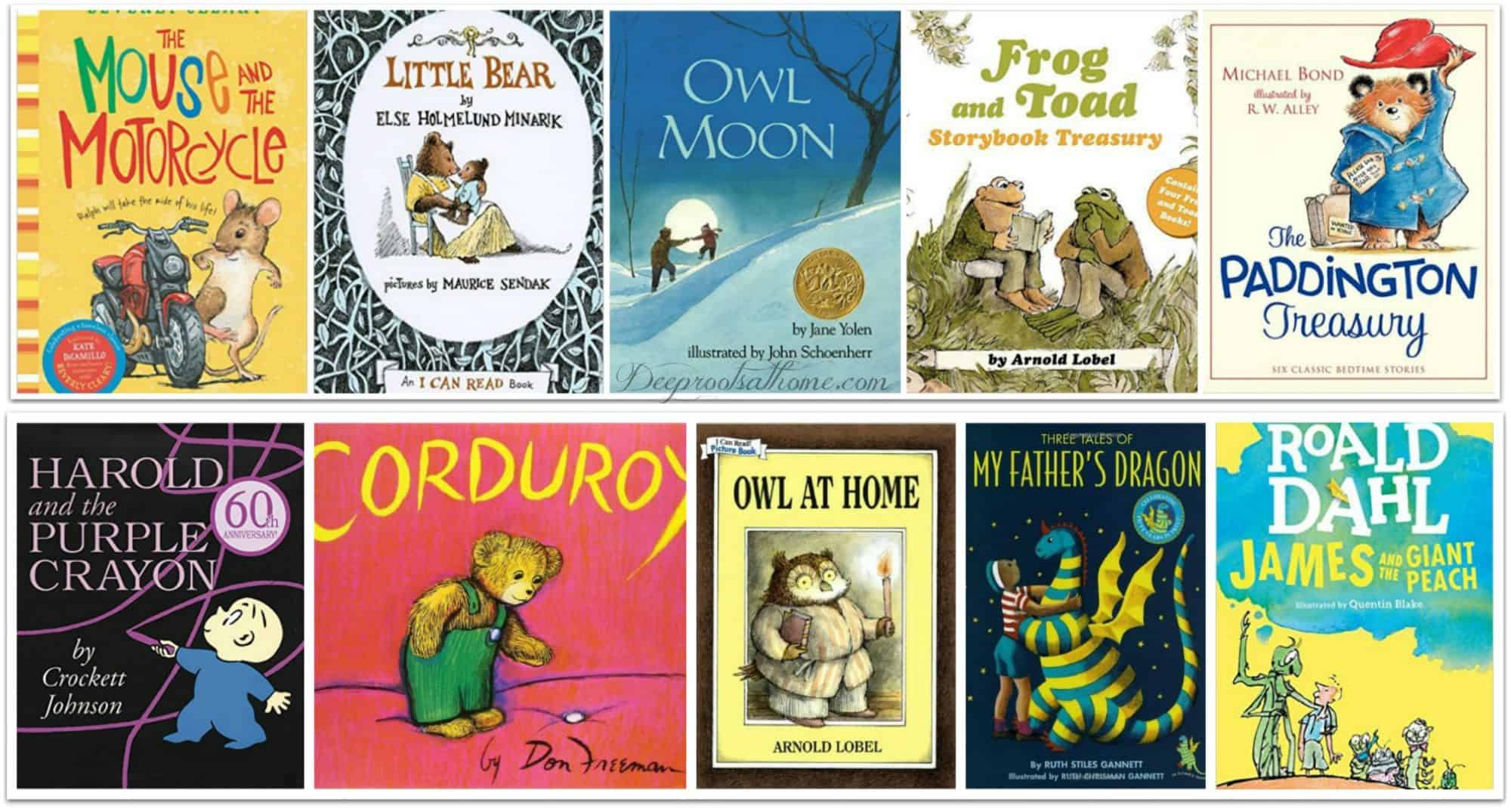 75 Classic Books We Shouldn't Neglect In A Child's Reading Repertoire. Collage of children's books