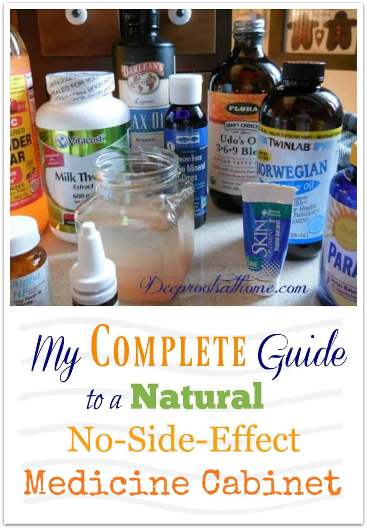 Complete Guide To A Natural No-Side-Effect Medicine Cabinet. supplements 
