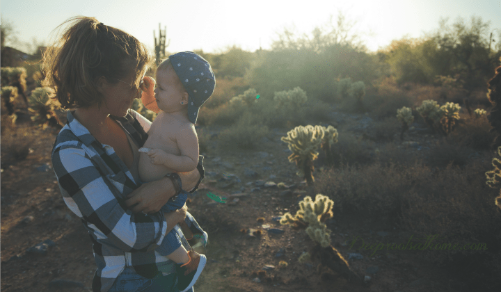 What I'd Tell You Over Coffee If You Asked If We Vaccinate - Mother with her precious child.