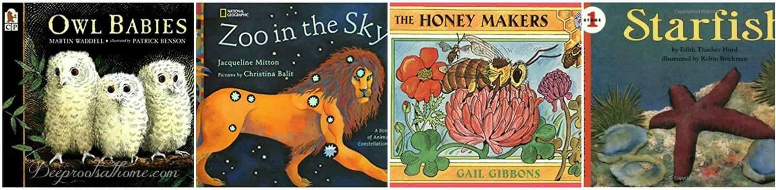 57 K - Gr. 5 True Story Nature & Science Books For Curious Kids. 4 books on the reading list.