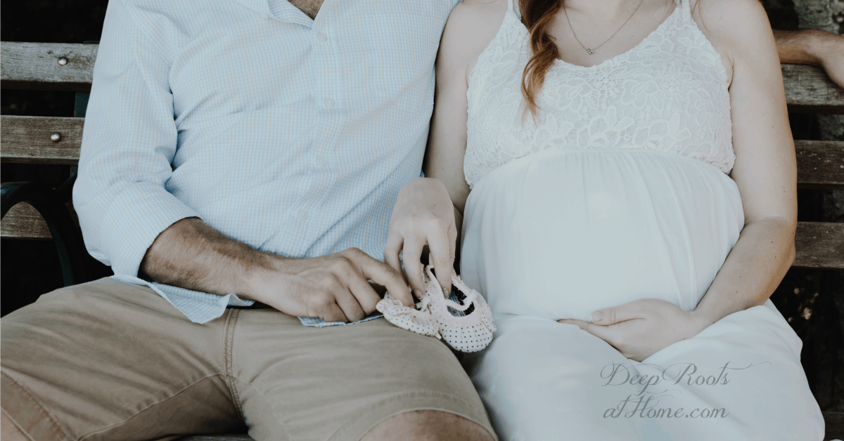 Many Reasons To Avoid The Tdap If You Are Pregnant. Many Reasons To Avoid The Tdap If You Are Pregnant. Expecting parents holding booties