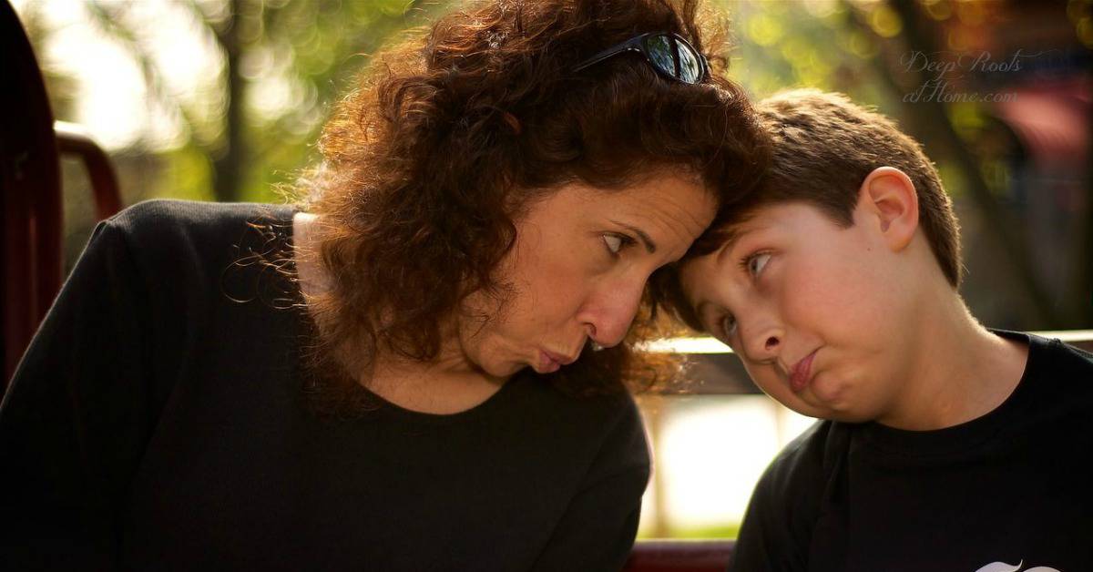 Are You a Boy-Mom? 9 Helpful Things We Can Learn About Our Sons. A mom and her son look each other in the eye