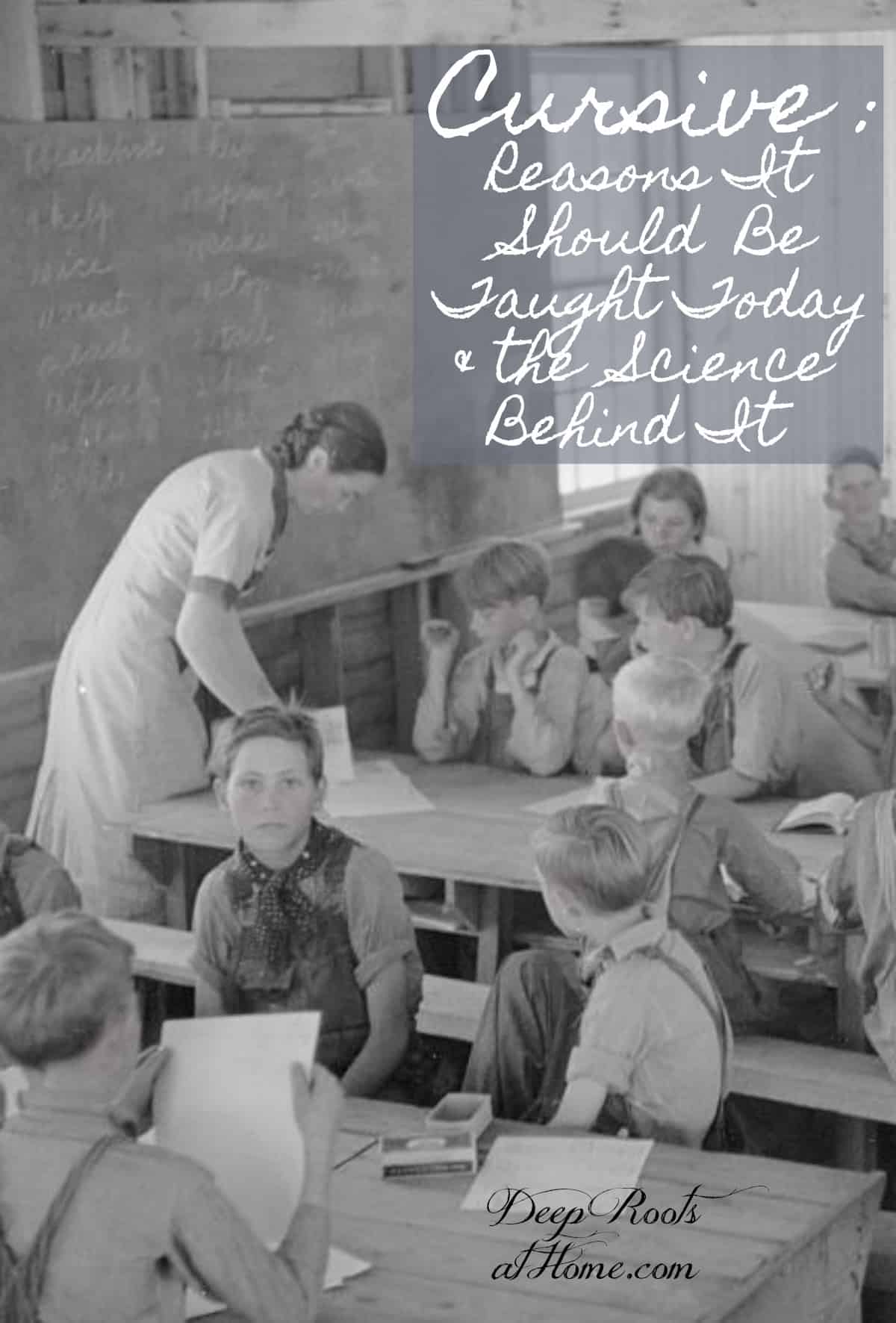 Cursive: Why It Should Be Taught Today & the Science Behind It