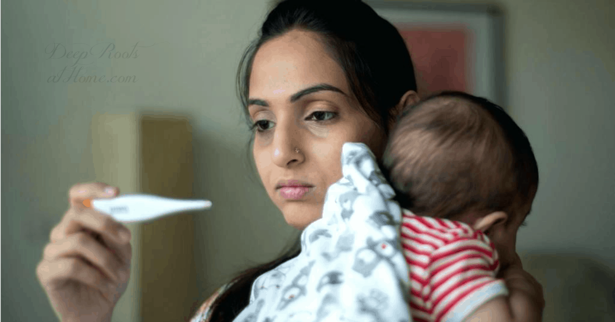Febrile Infectious Diseases as Kids Protect From Cancers Later Febrile Infectious Diseases as Kids Protect From Cancers Later. mom reading thermometer