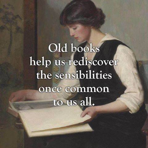 Treasured Old Booklist: There Is No App To Replace Your Lap. old books